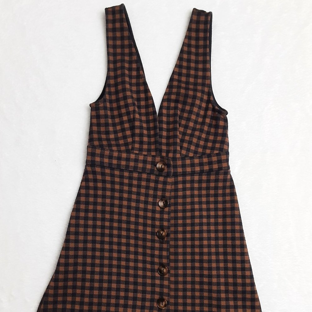 Gingham Top Shop Mini Dress